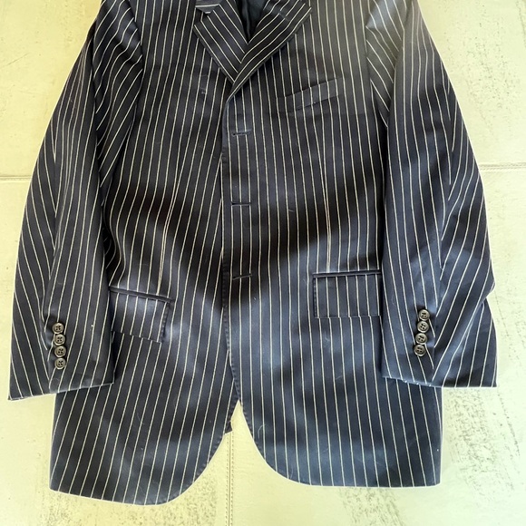 Polo Ralph Lauren Navy Pinstripe Men's Suit